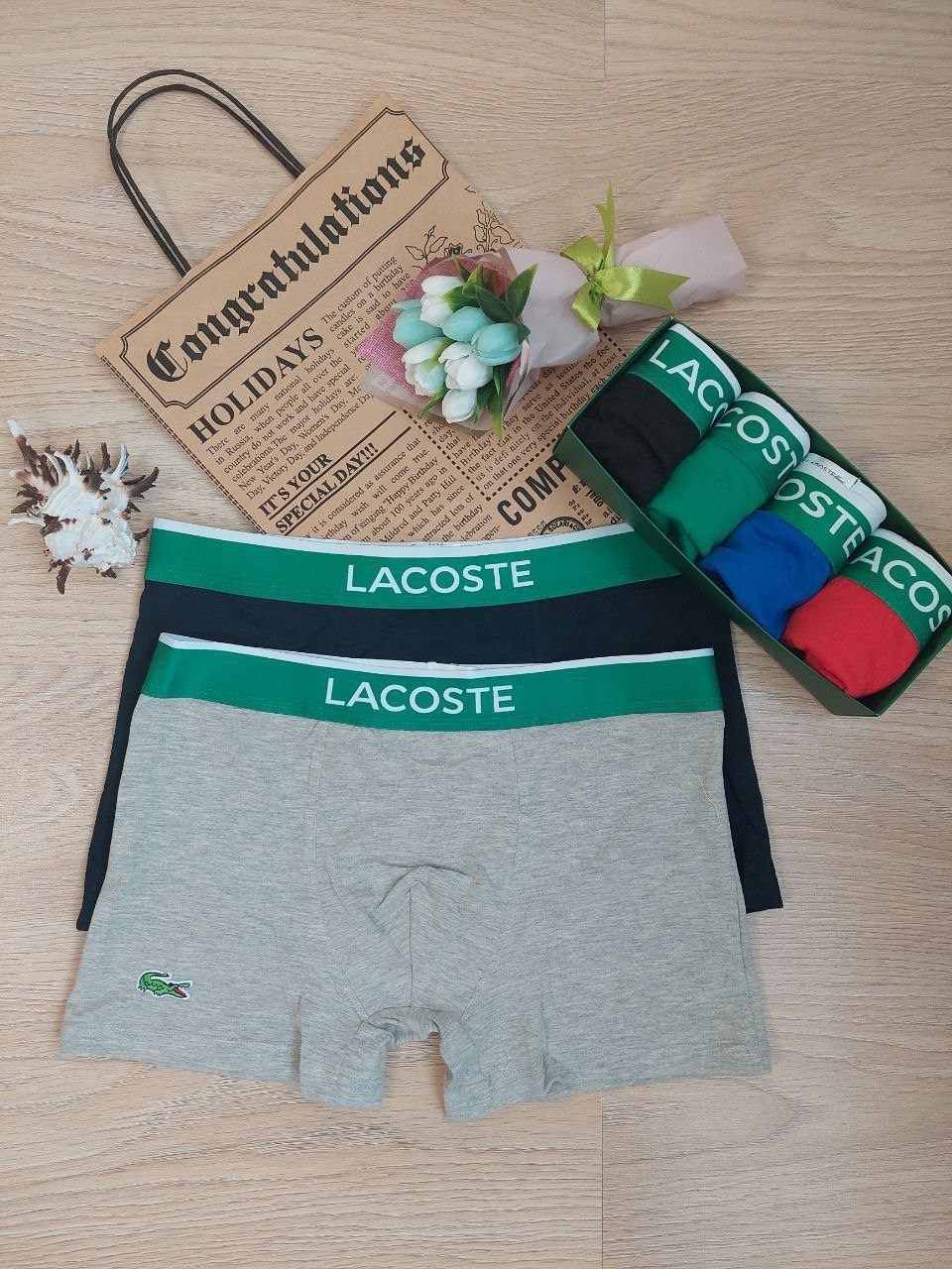 трусы мужские lacoste,набор мужских трусов lacoste,трусы лакосте мужские,трусы мужские боксеры набор 5 шт lacoste,трусы lacoste