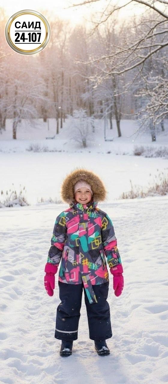 зимний костюм для девочки,костюм зимний для девочки nikastyle,зимние костюмы,костюм зимний детский,костюм зимний nikastyle