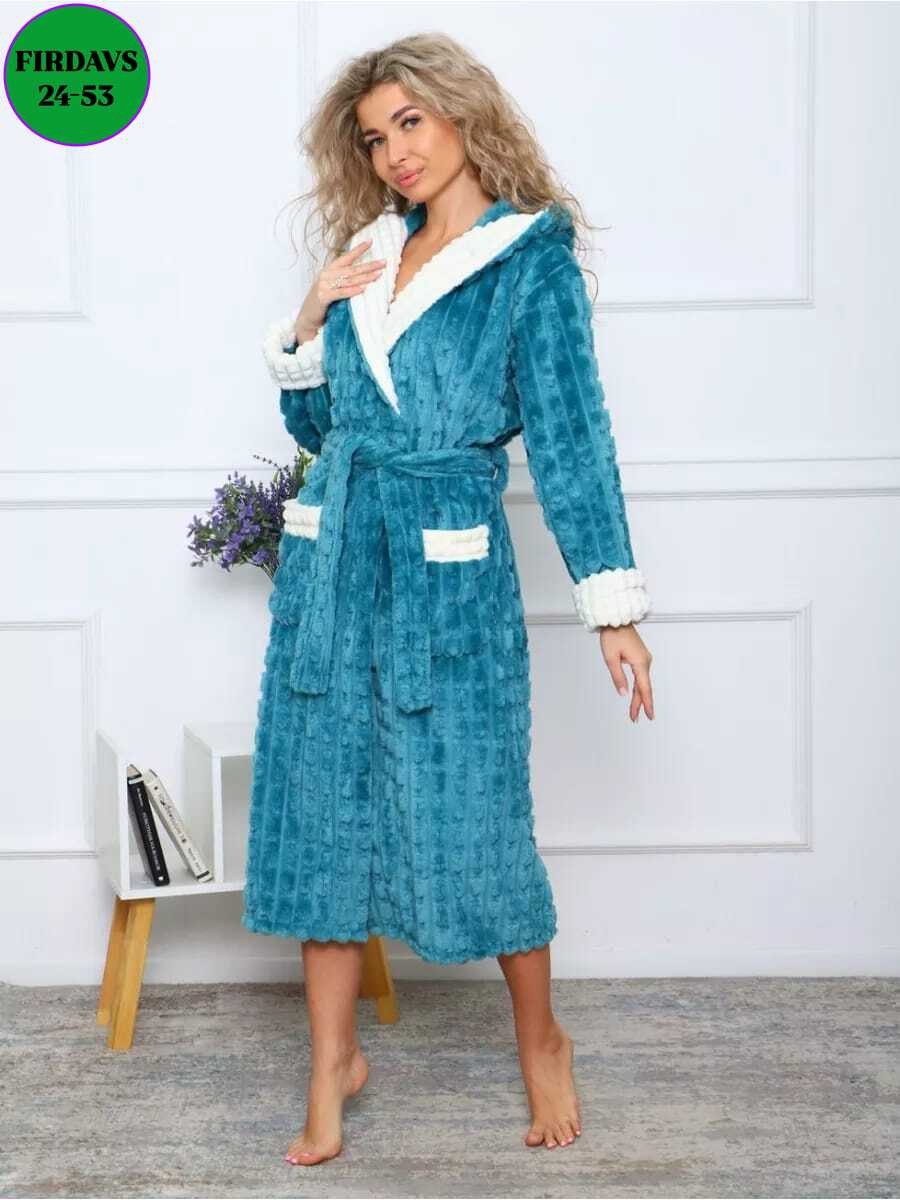 халат домашний женский теплый с капюшоном,халат махровый с капюшоном,халат женский домашний,халат махровый,халат махровый домашний