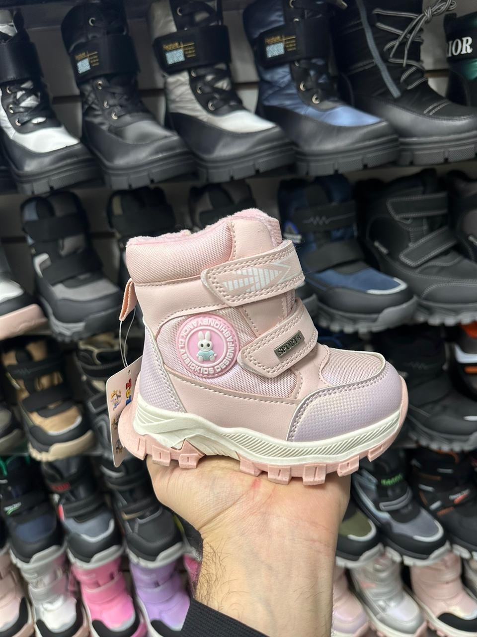 ,детская зимняя ,ботинки детские зимние,детские ботинки,ботинки зимние для девочек