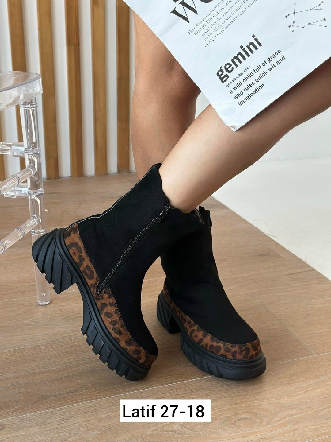 , женская,женские ботинки,модная ,полусапоги