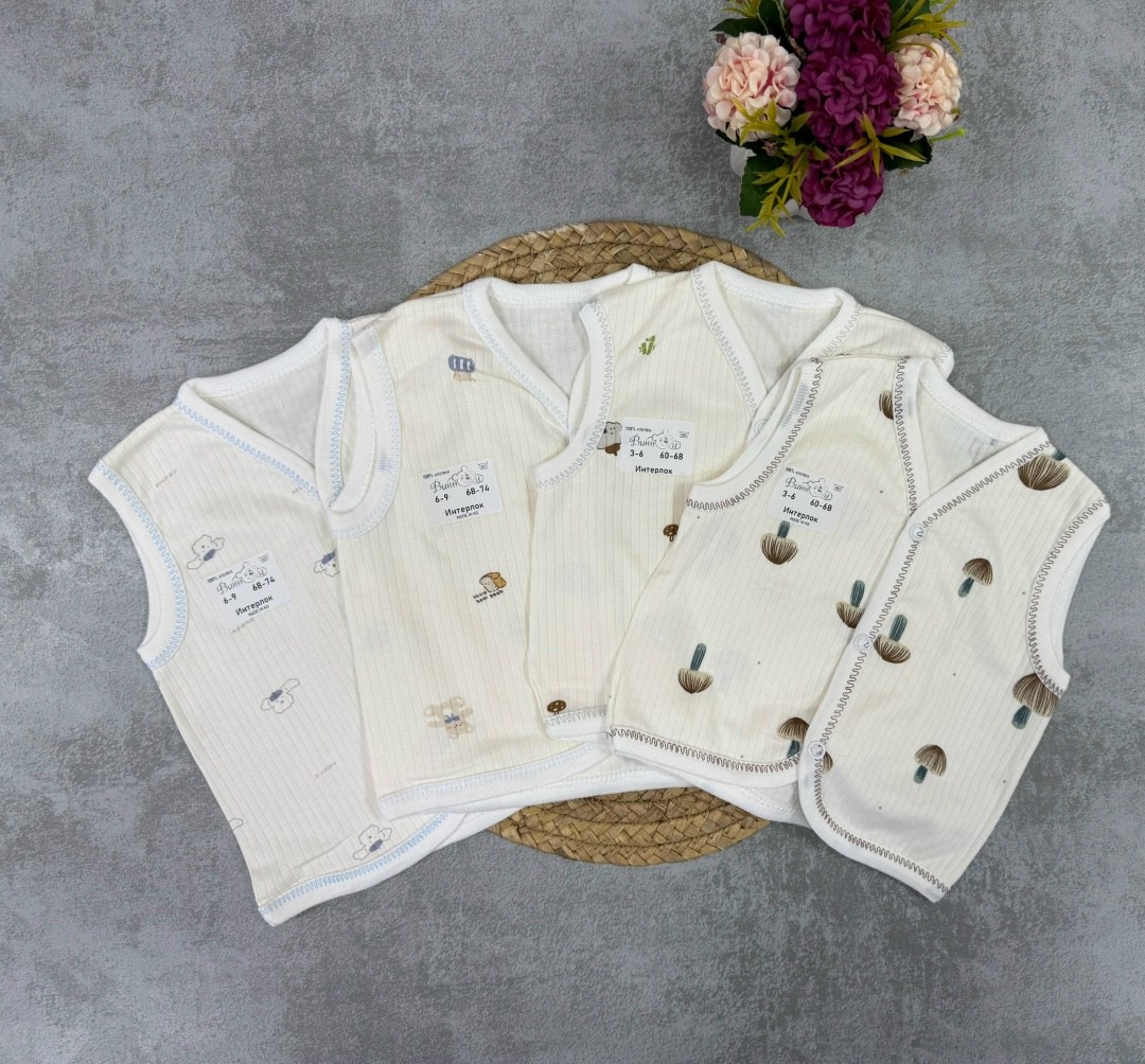 жилет для новорожденных,жилет для малыша,детский жилет,майка для новорожденного,двусторонний жилет
