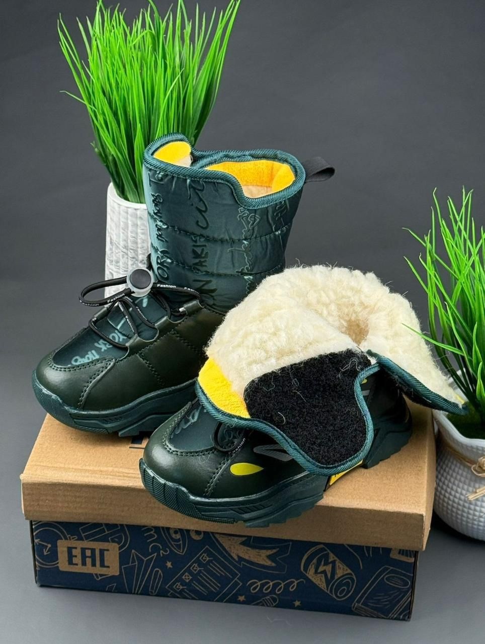 ,детские дутики,дутики зимние детские,дутики теплые, детская