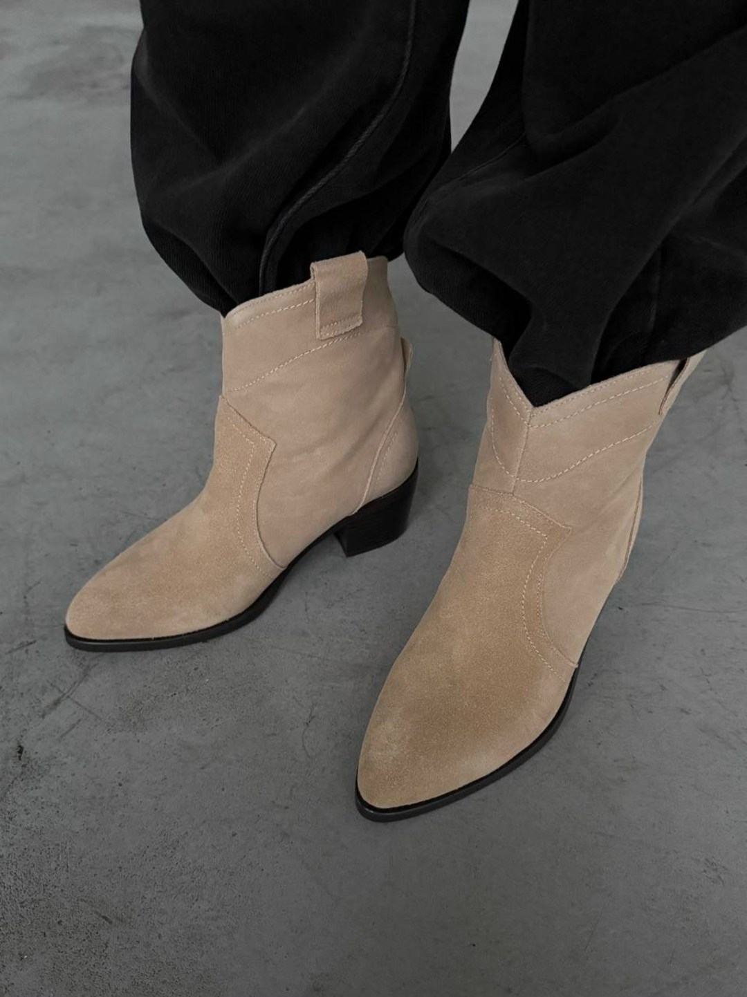 замшевые ботильоны,замшевые казаки, женская,казаки замшевые эконика,ботинки замшевые