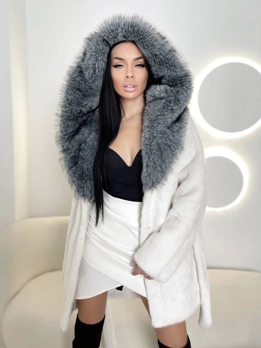 белая норковая шуба,белая шуба,шуба белая норка,белая норковая шуба с капюшоном,шуба из белой норки