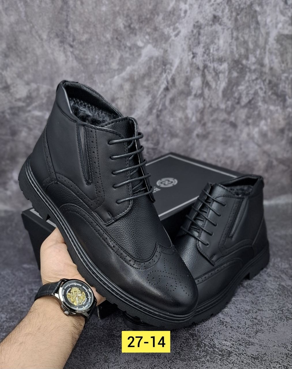 ,ботинки мужские,ботинки мужские м782чпт,мужские зимние ботинки,мужская