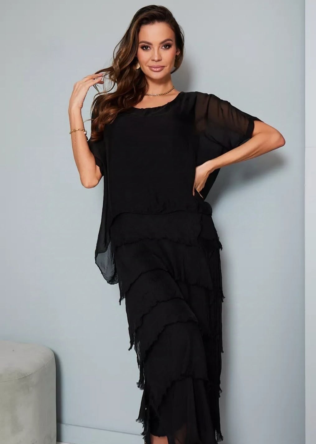 нарядное платье,платье,платье для полных,шифоновое платье,праздничное платье