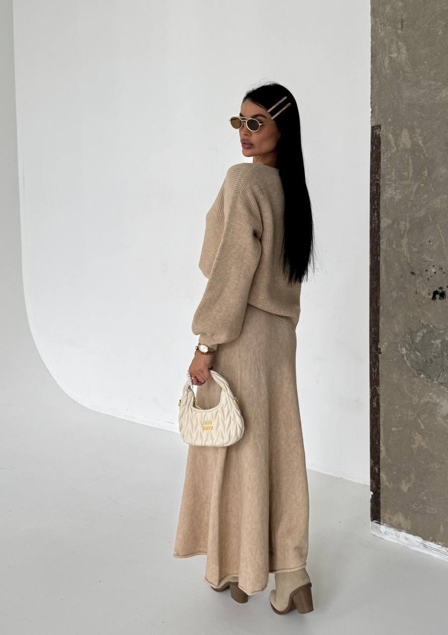 теплое платье,вязаный костюм с юбкой,костюм с юбкой теплый,вязаные костюмы,теплый трикотажный костюм с юбкой