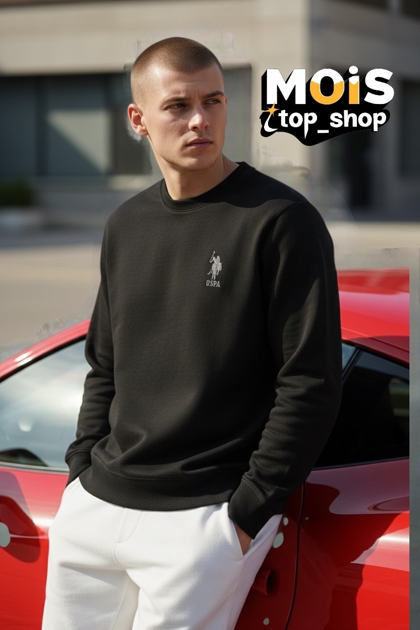 мужские свитшоты,свитшот мужская,свитшот polo ralph lauren,свитшот поло ральф лорен черный,свитшот поло