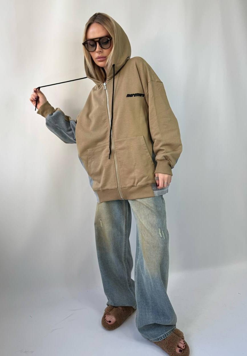 толстовка оверсайз,кофты оверсайз,женское толстовка,бежевая толстовка,толстовка