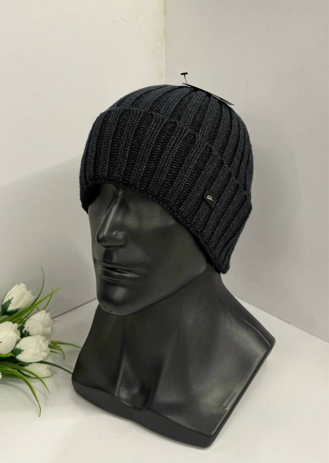 мужская шапка,шапка мужская вязаная,мужская зимняя шапка,шапка для мужчин,шапка мужская с отворотом