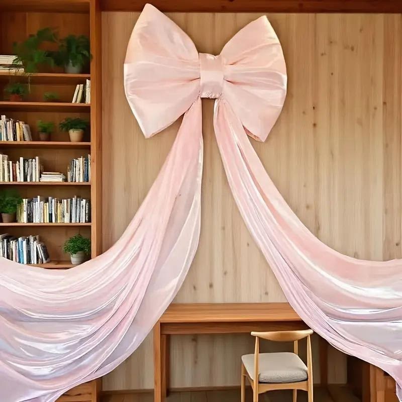 бант большой,бант красный,бант для подарка,бант для елки,украшения для свадьбы