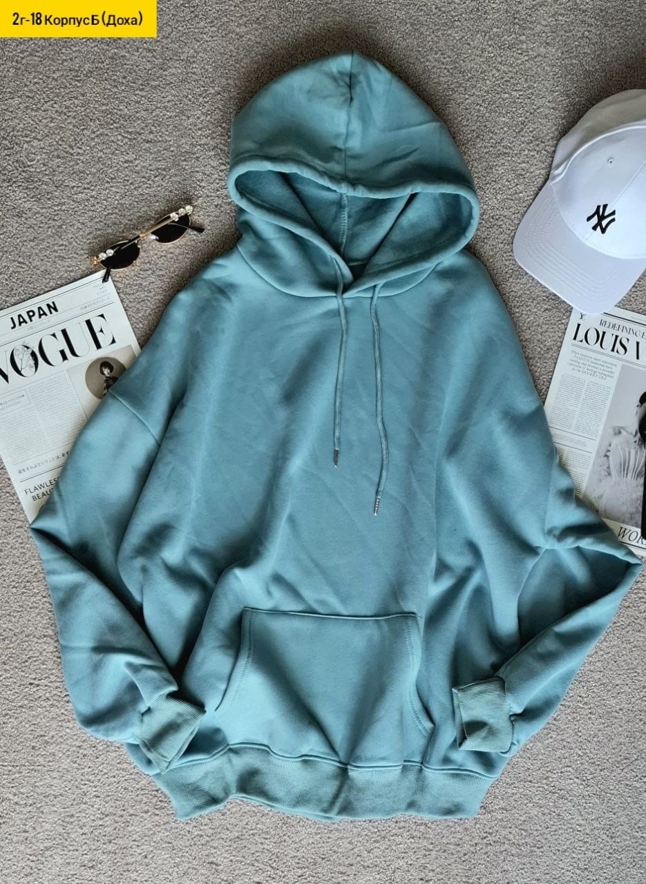 толстовка с капюшоном,однотонная толстовка,толстовка средние,толстовка оверсайз,толстовка в стиле