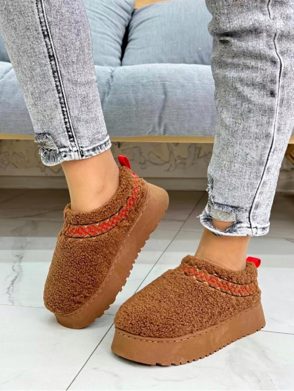 ,угги женские,женская ,зимние тапочки,тапочки модные