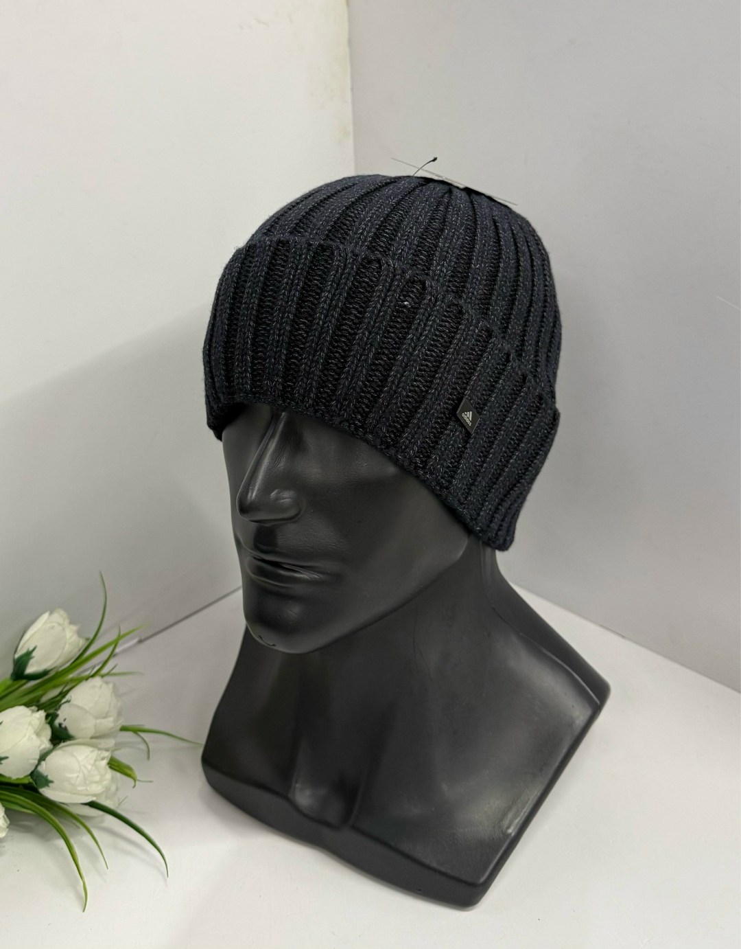 шапка мужская,шапка зимняя мужская,шапка для мужчин,шапка мужская с отворотом,мужская шапка бини