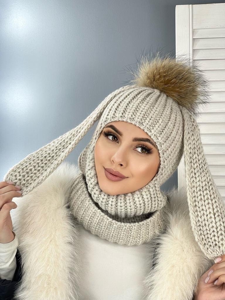 балаклава вязаная женская с ушками,балаклава зайчик,вязаная балаклава с ушками,балаклава зайка вязаная,модные женские шапки