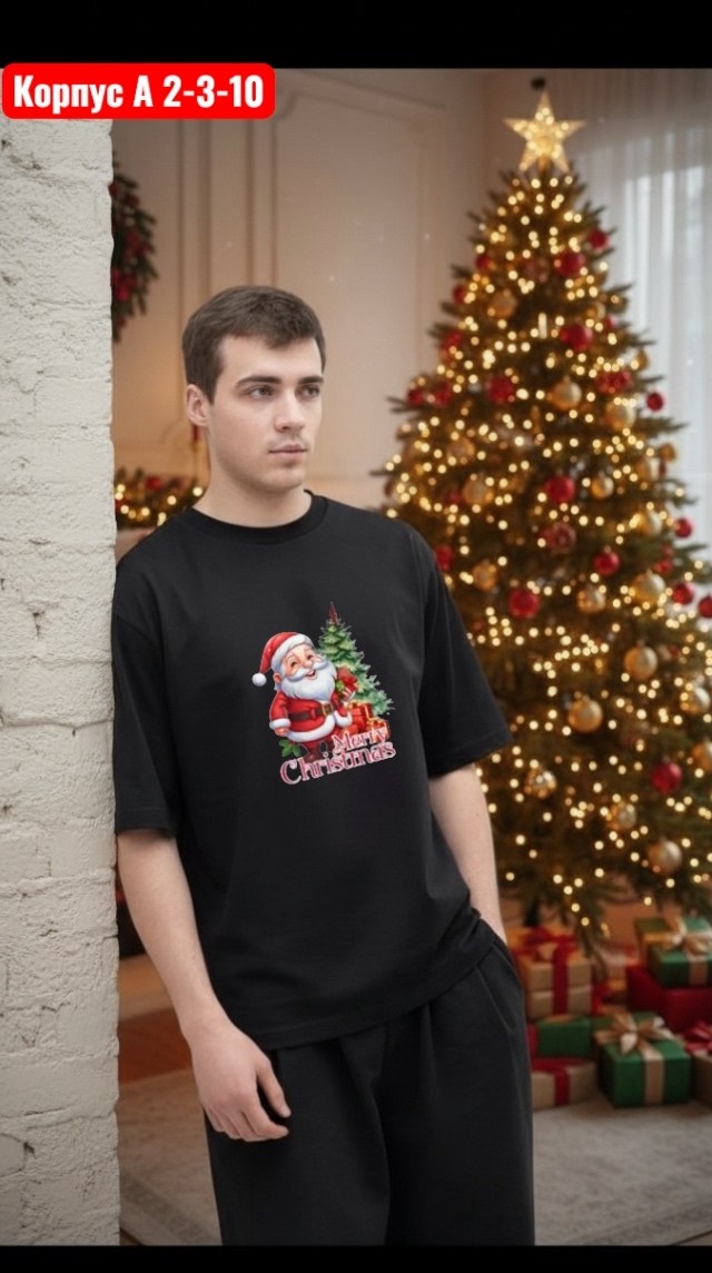 футболки мужские,футболки мужские оверсайз,новогодние футболки,футболка,футболка новогодняя мужская