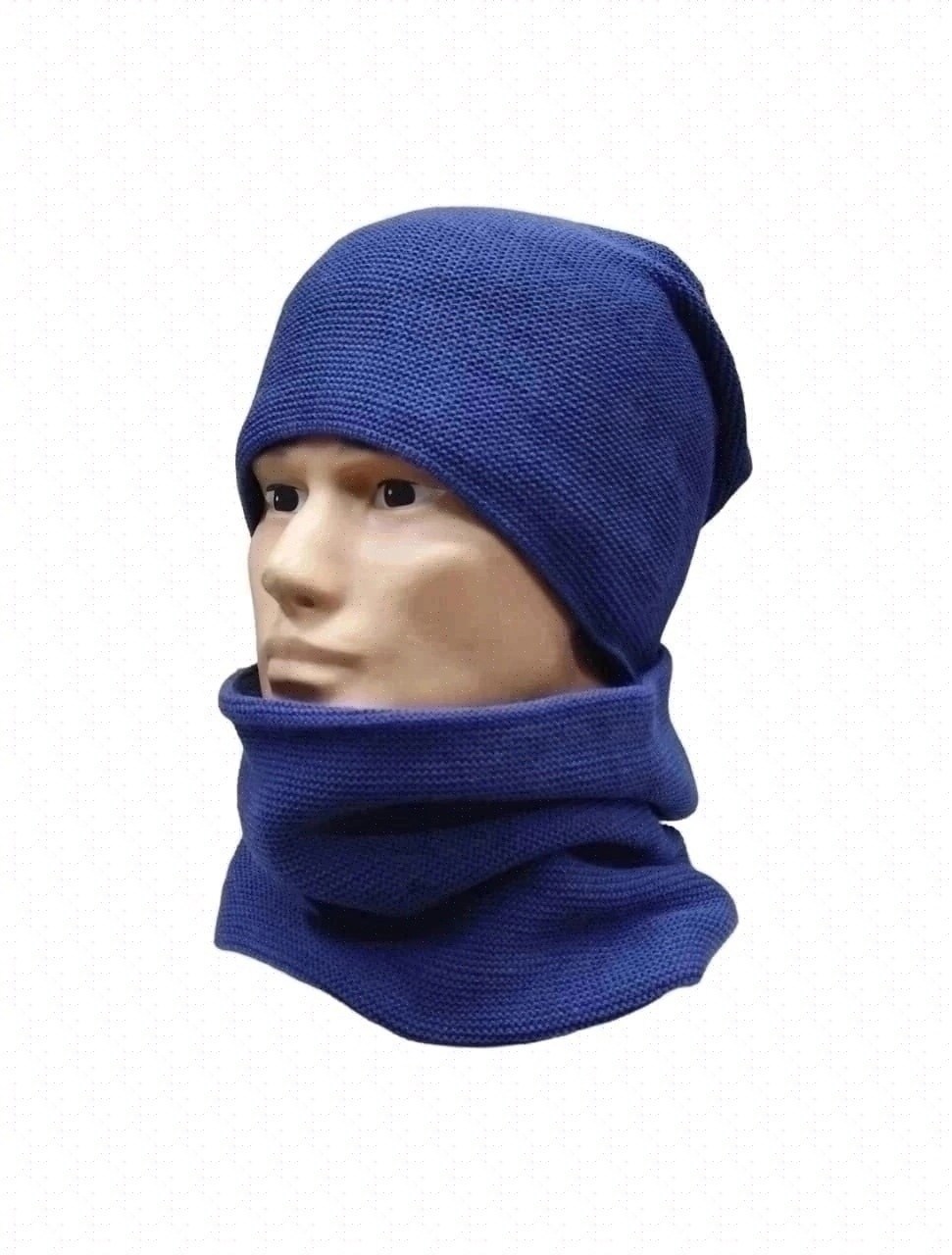 мужская шапка со снудом,шапка и снуд,комплект шапка снуд,шапка шарф комплект,шапка зимняя со снудом