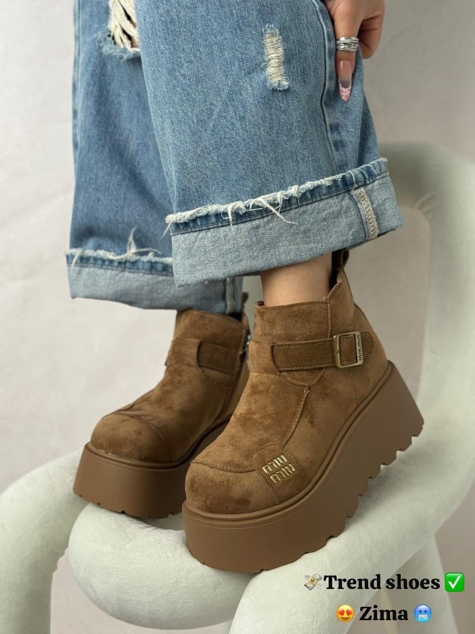 ,женские ботильоны на платформе,ботильоны на платформе,на платформе замшевые, женская