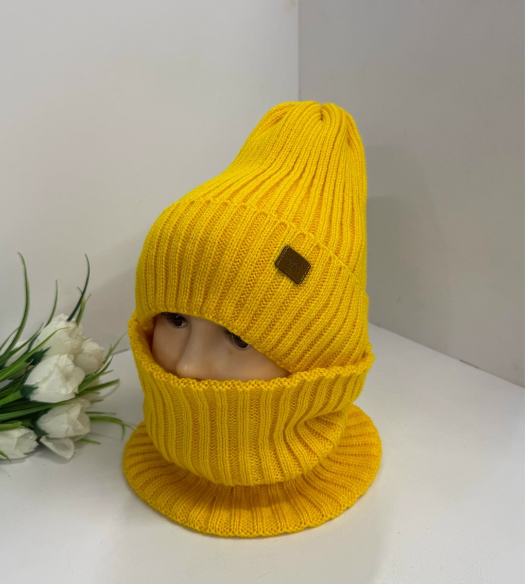 шапка снуд,комплект шапка снуд,комплект шапки,шапка снуд для мальчика,шапка и снуд комплект детский