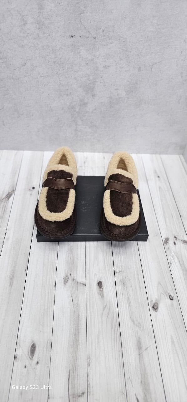 ,тапочки коричневые,мокасины на меху,обуви,тапочки домашние