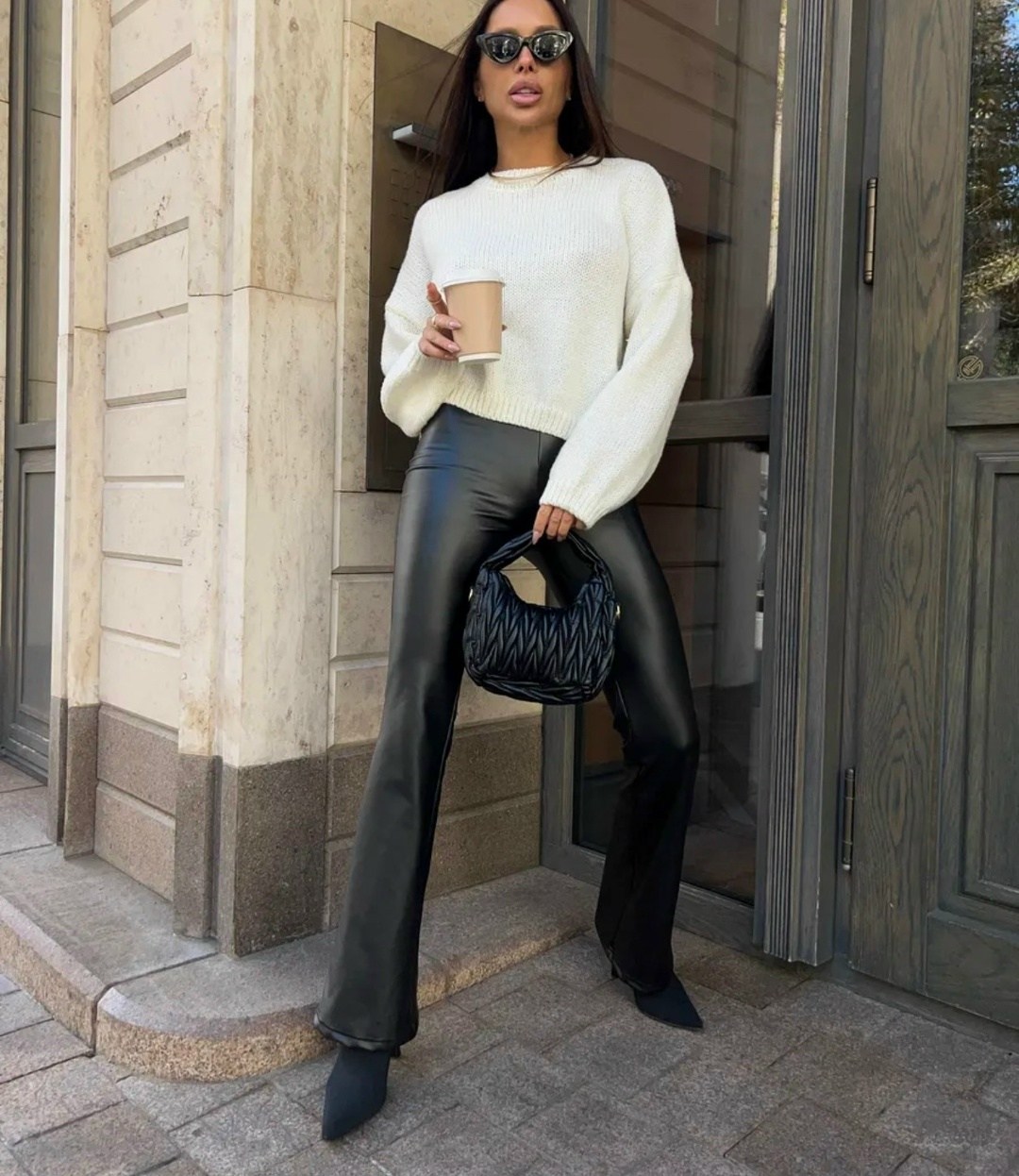 модные брюки,кожаные брюки,кожаные штаны,брюки стиль