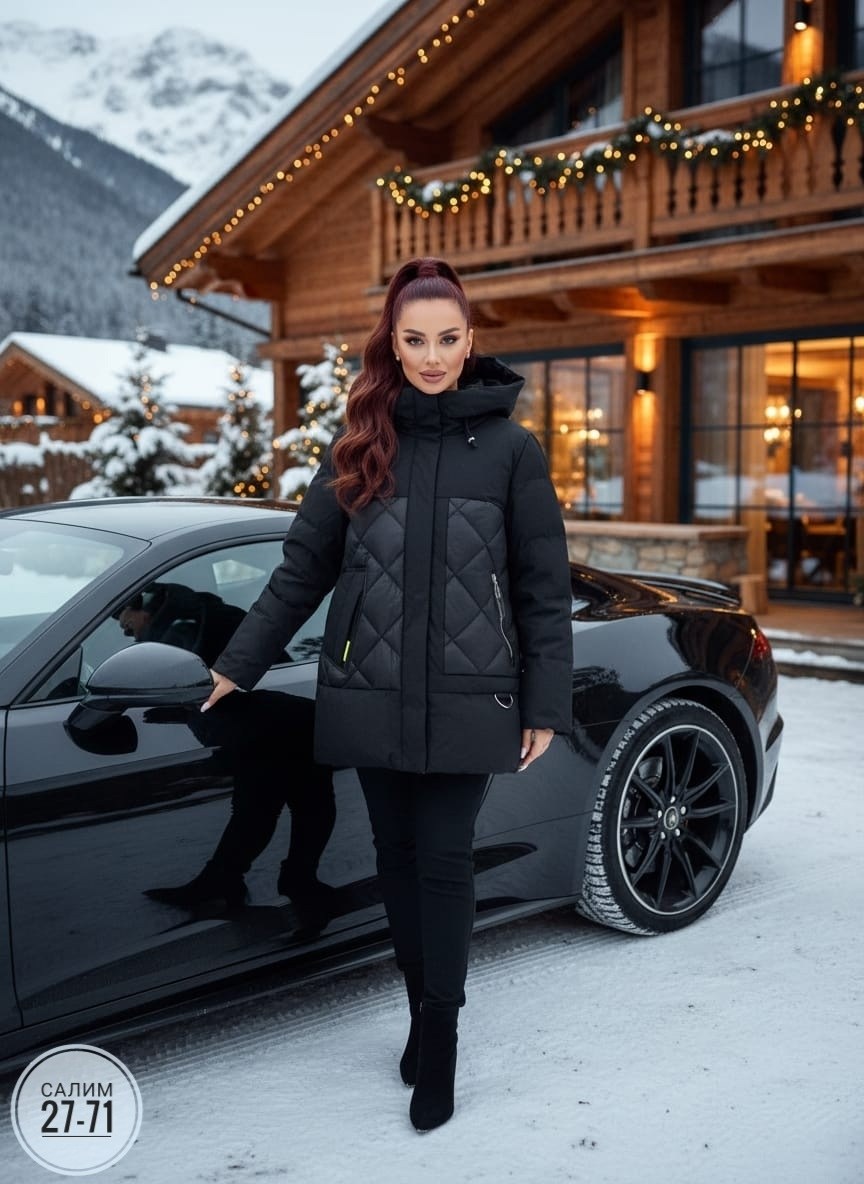 удлиненная куртка,женская зимняя куртка,стильные пуховики,куртка теплая,куртка