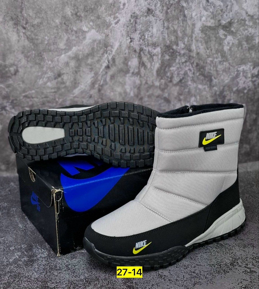 дутики сапоги мужские на меху женские nike,дутики nike,зимние сапоги nike,сапоги nike,дутики зимние nike