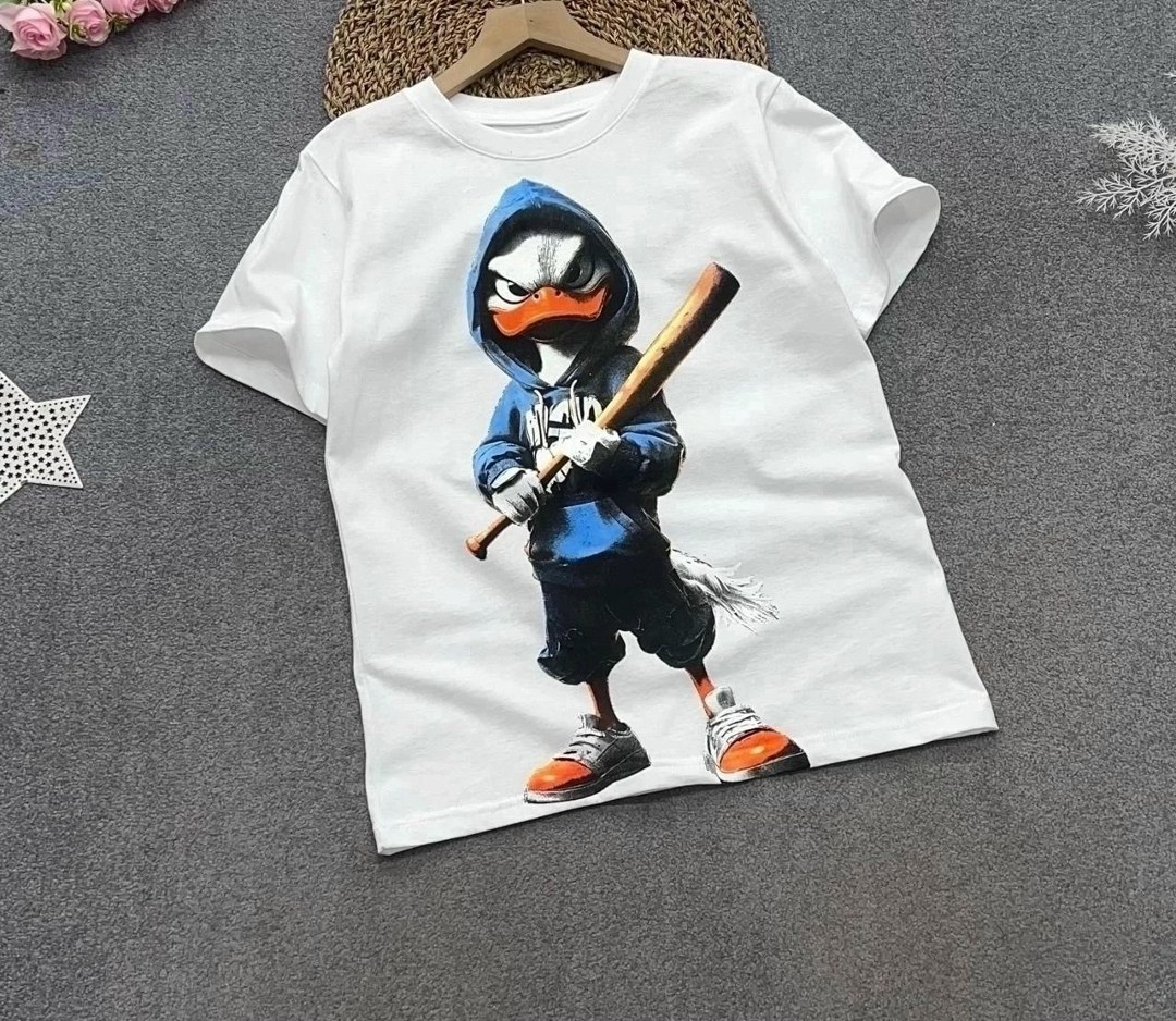 футболки для мальчика,футболка белая детская,детская футболка,футболки детские,футболка с уткой