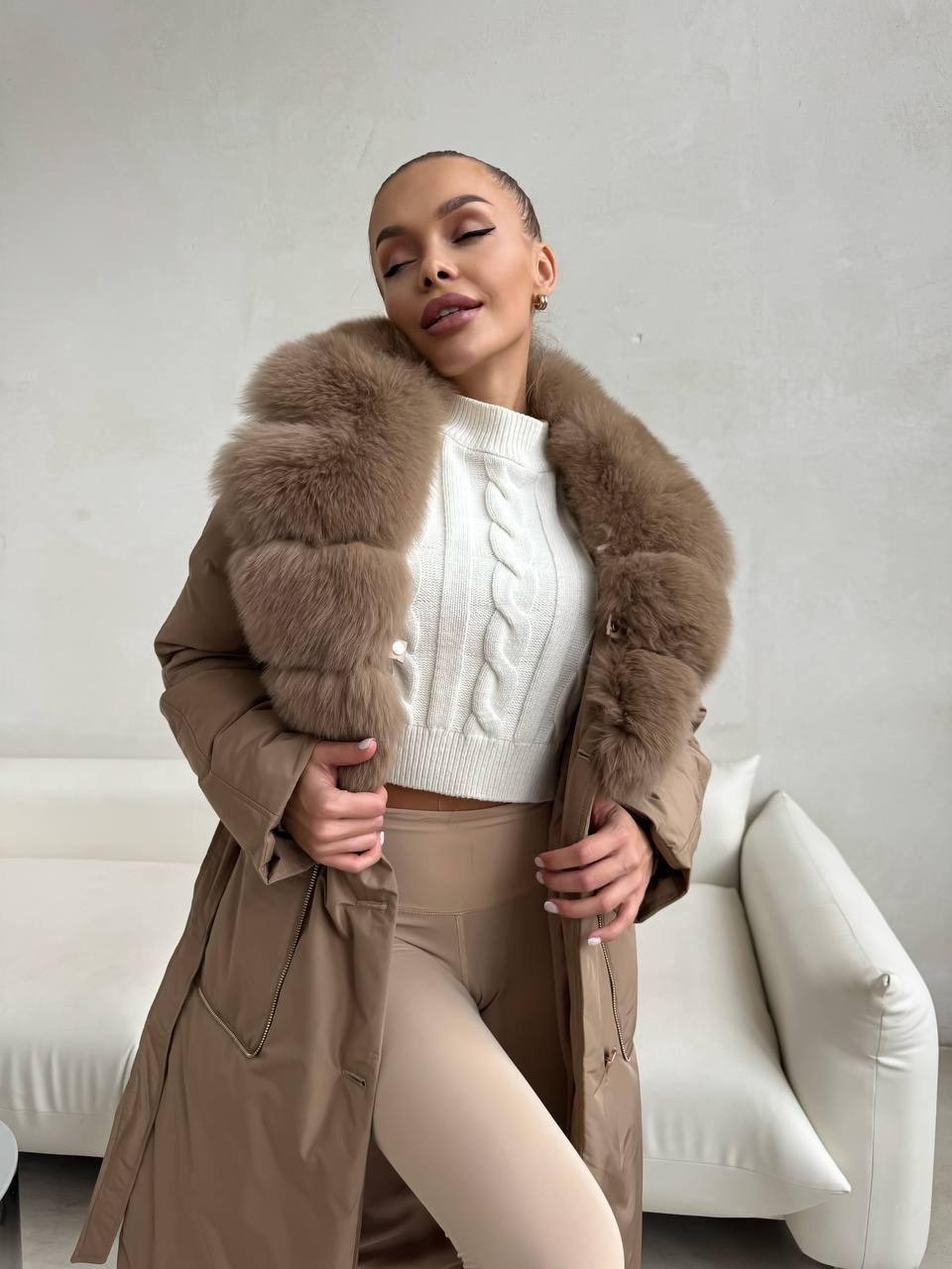 стильные пуховики,длинные пуховики,удлиненный пуховик,пуховики с мехом,зимние куртки