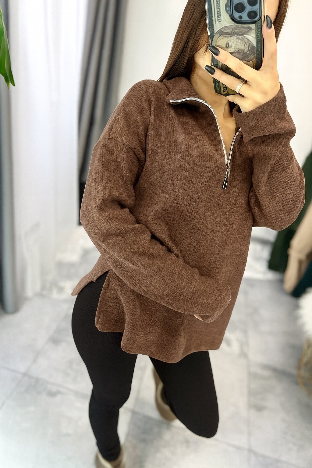 бежевый свитшот,толстовка женская,свитшот женская,джемпер женский оверсайз,кофта с замком