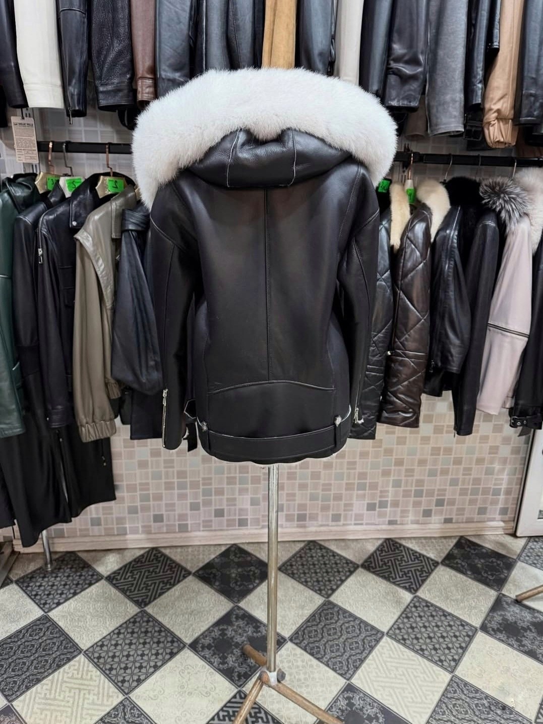 женская дубленка авиатор из экокожи,дубленка женская,дубленка авиатор,дубленка авиатор женская,дублёнка авиатор женская 2025