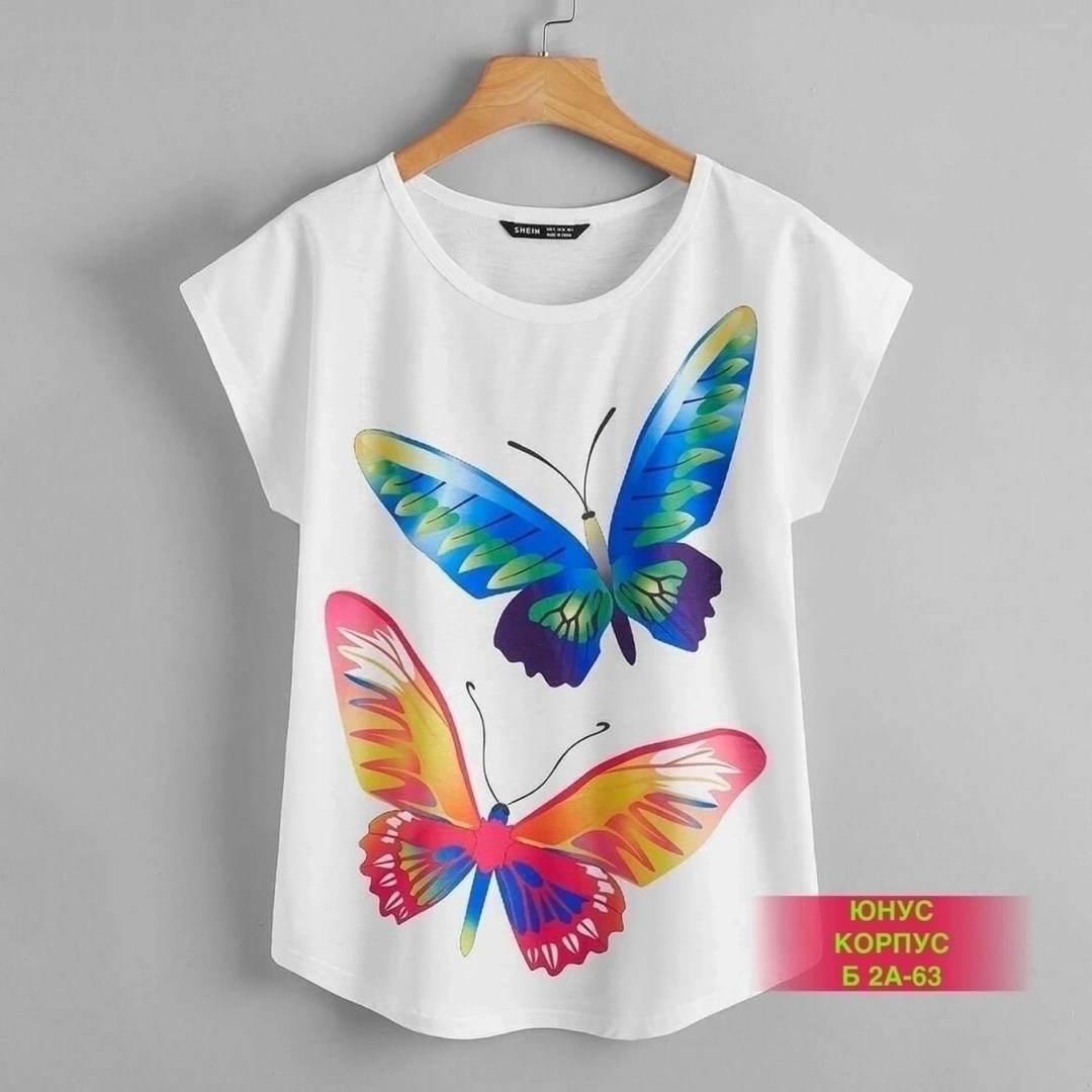 футболки женская,футболка с бабочками,футболки женские с бабочками,женская футболка с принтом,футболка с принтом бабочка