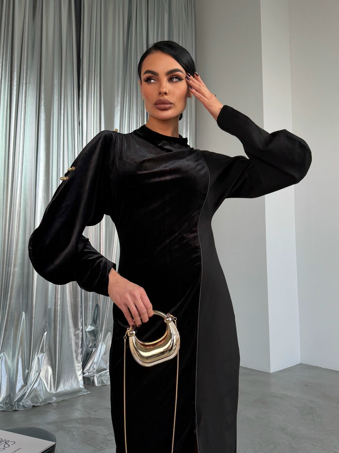 бархатное платье,платье из бархата,платье коричневое,платье велюр,платье бархат