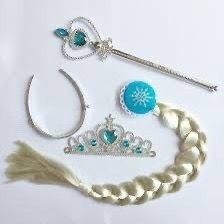 набор эльзы,набор аксессуаров эльза холодное сердце,карнавальный набор холодное сердце,набор заколок с эльзой,набор эльза холодное сердце перчатки корона