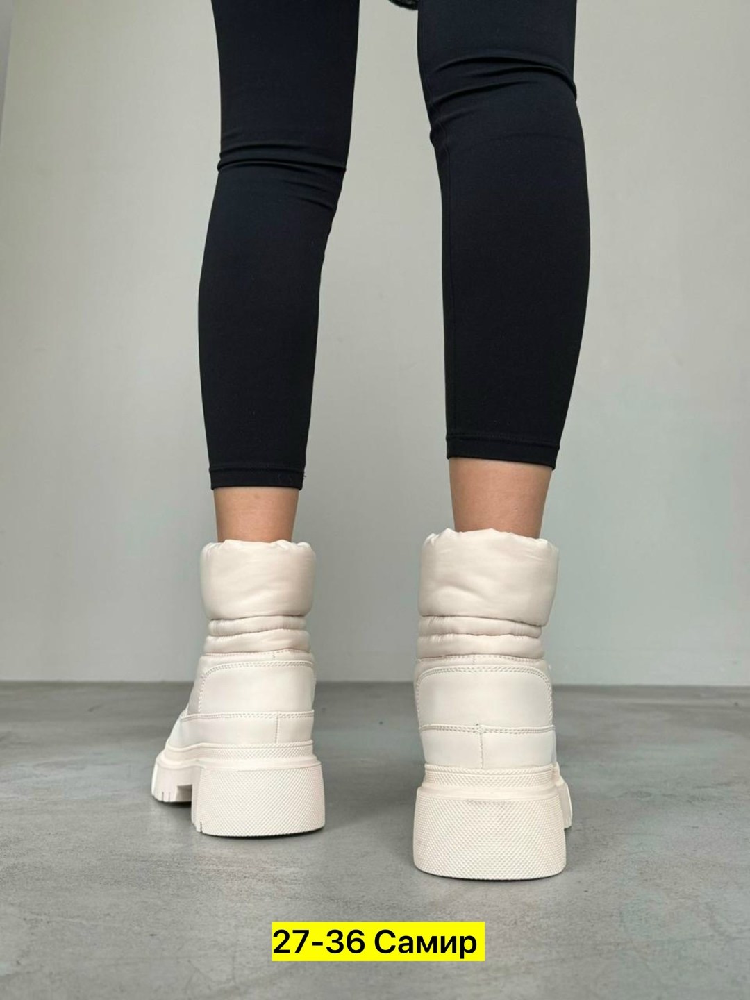 дутики женские,ботинки сапоги,дутики на массивной подошве,, женская зимняя