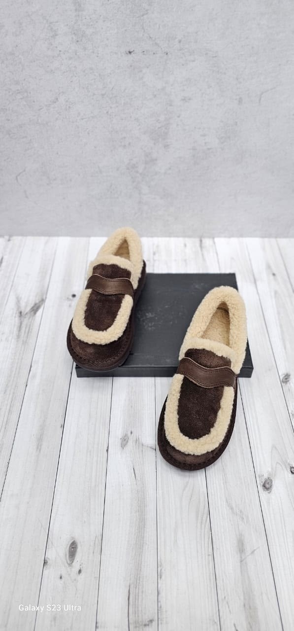 ,тапочки коричневые,мокасины на меху,обуви,тапочки домашние