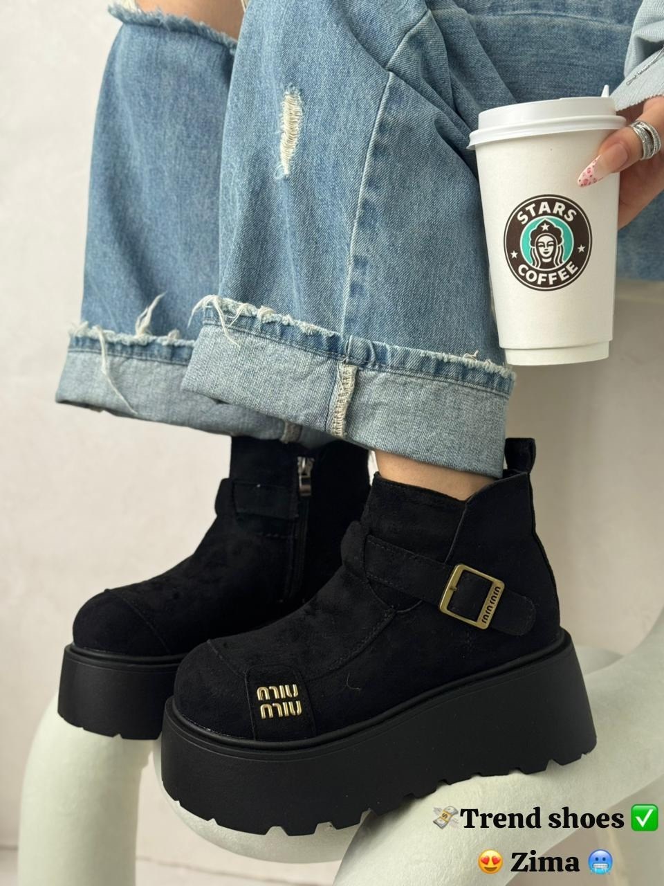 ,женские ботильоны на платформе,ботильоны на платформе,на платформе замшевые, женская