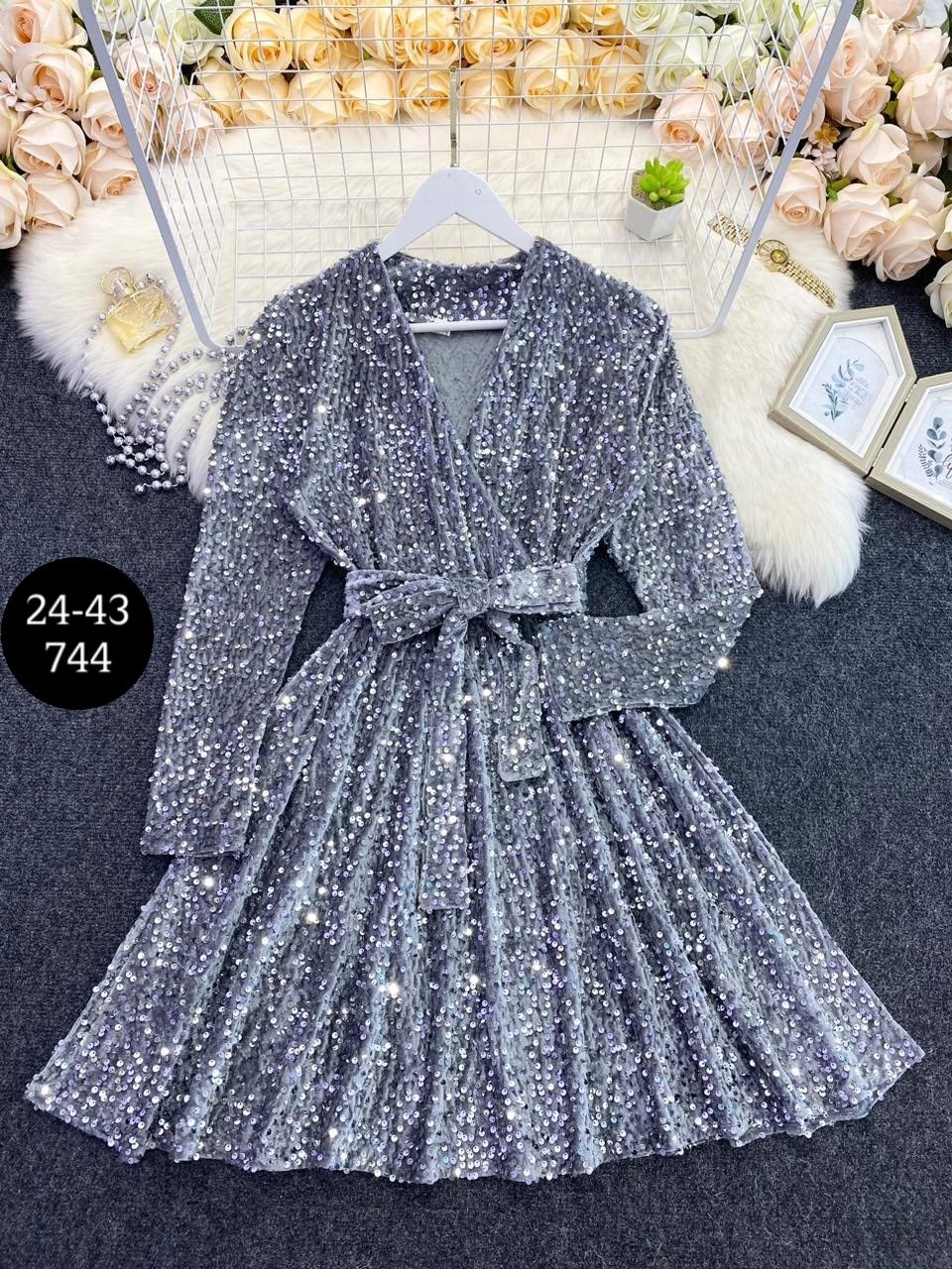 платье с пайетками,нарядное платье,платье женское с пайетками,платье с люрексом,платье
