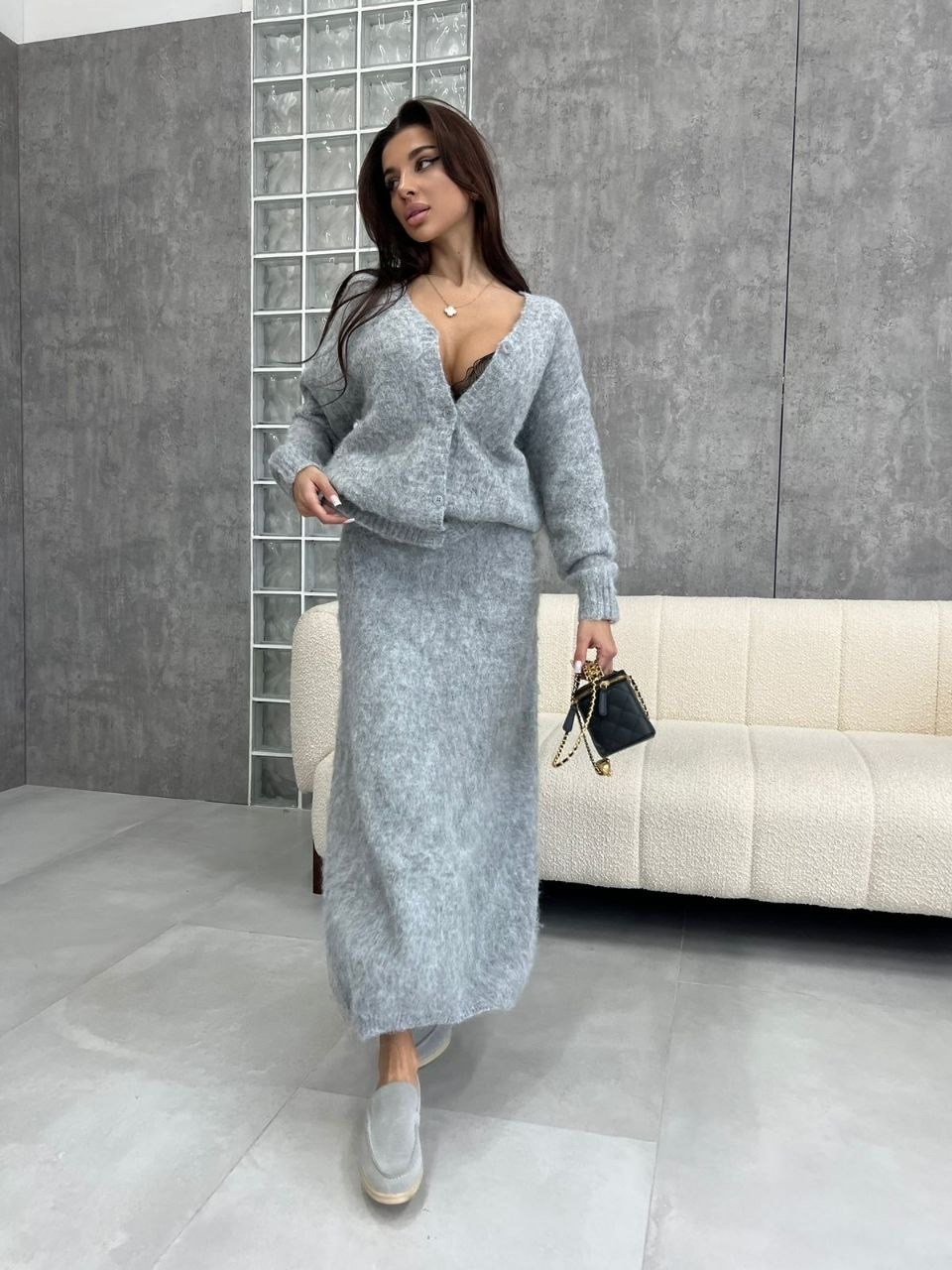 трикотажные костюмы,костюмы женские,костюм женский теплый,объемный кардиган,кардиган женский вязаный