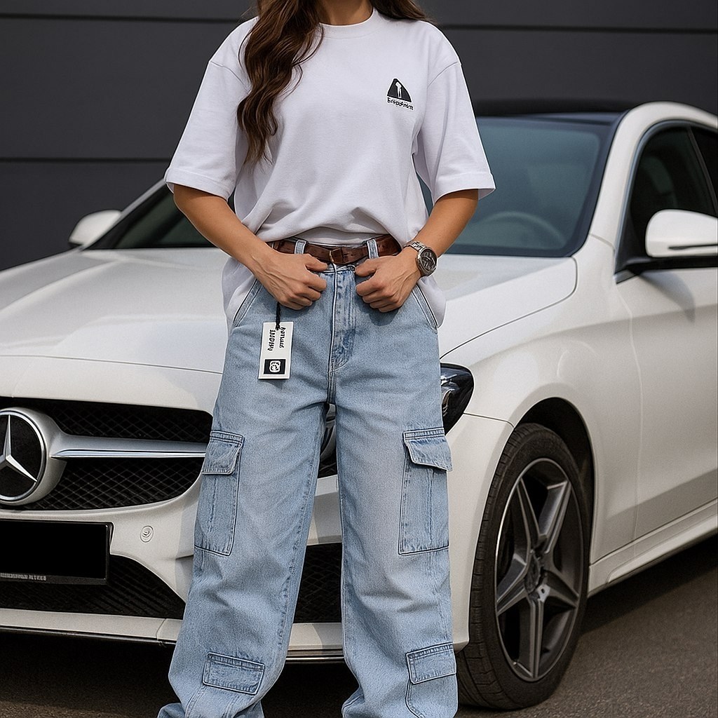 джинсы карго женские широкие,джинсы карго,джинсы карго женские,широкие джинсы карго,джинсовые брюки карго