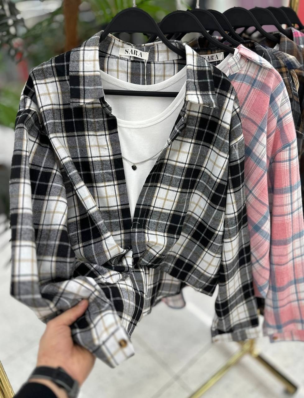 рубашка в клетку женская,рубашка женская в клетку оверсайз,рубашка клетка,рубашка оверсайз в клетку удлиненная,рубашка летняя женская в клетку