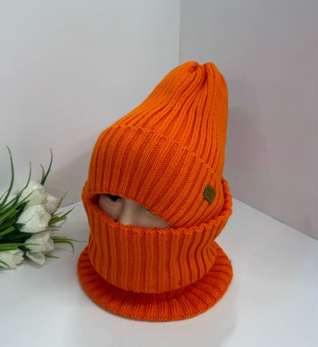 шапка снуд,комплект шапка снуд,комплект шапки,шапка снуд для мальчика,шапка и снуд комплект детский