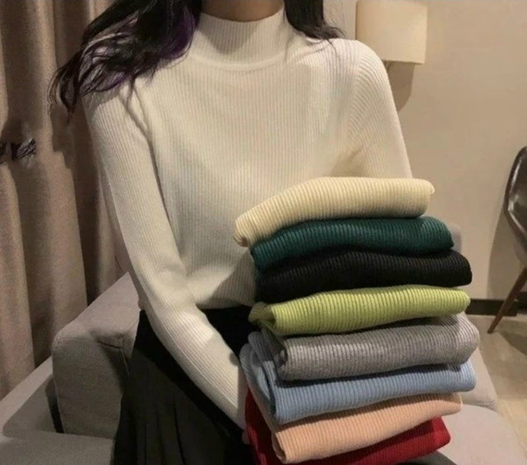 свитер в корейском стиле,модный женский свитер,женский свитер,свитер с высоким воротником,женский кашемировый свитер с высоким воротником