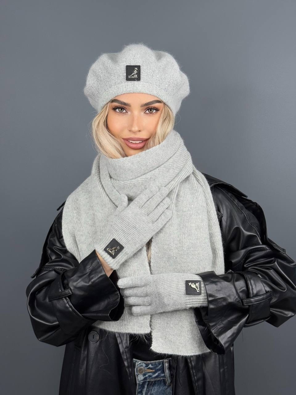 комплект шапки,женские береты,комплект берет,шапка с флисе,шапки комплект женская