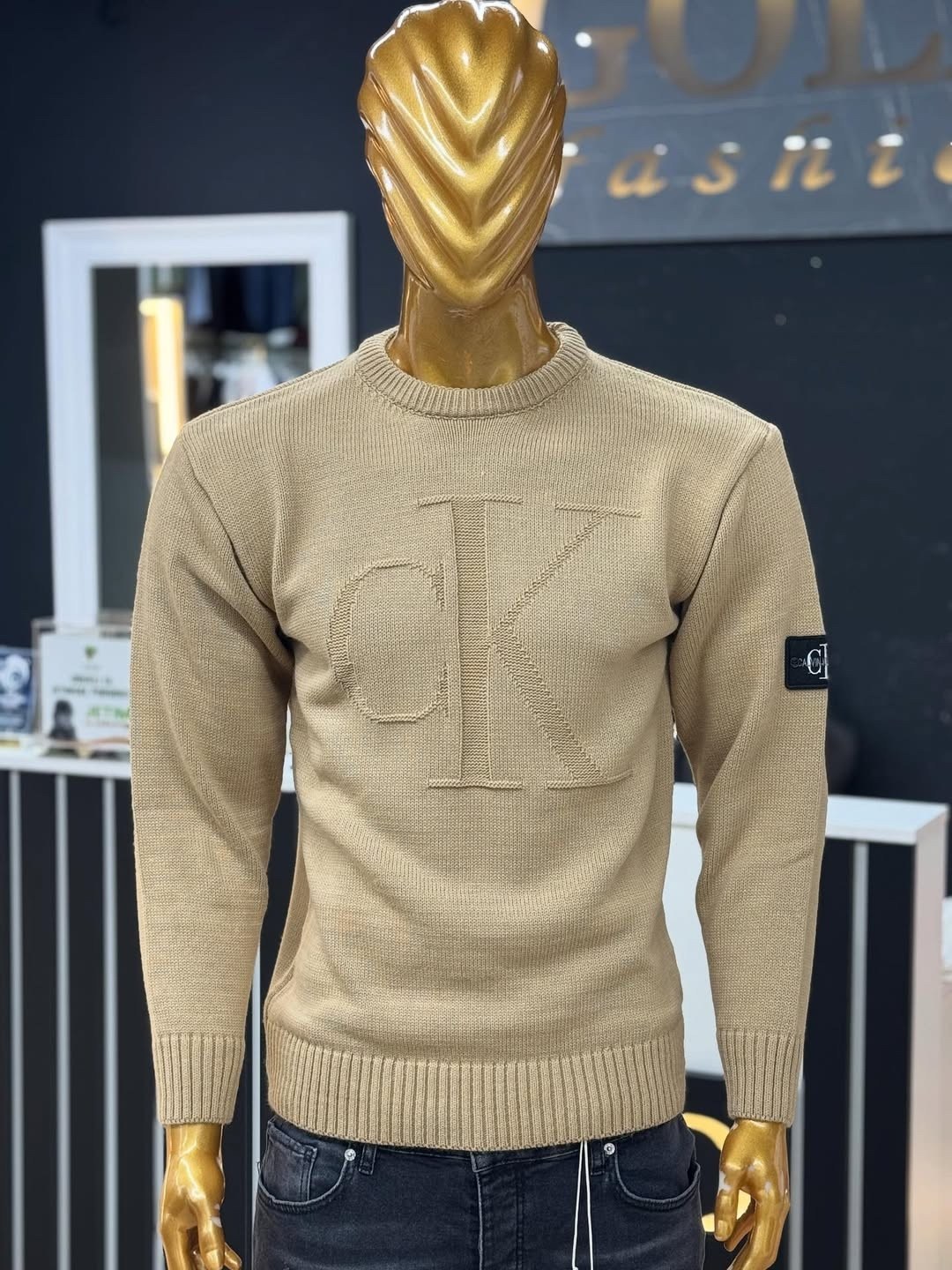 стон айленд свитер,свитер stone island,бежевый джемпер,кофта стон айленд,свитеры мужские