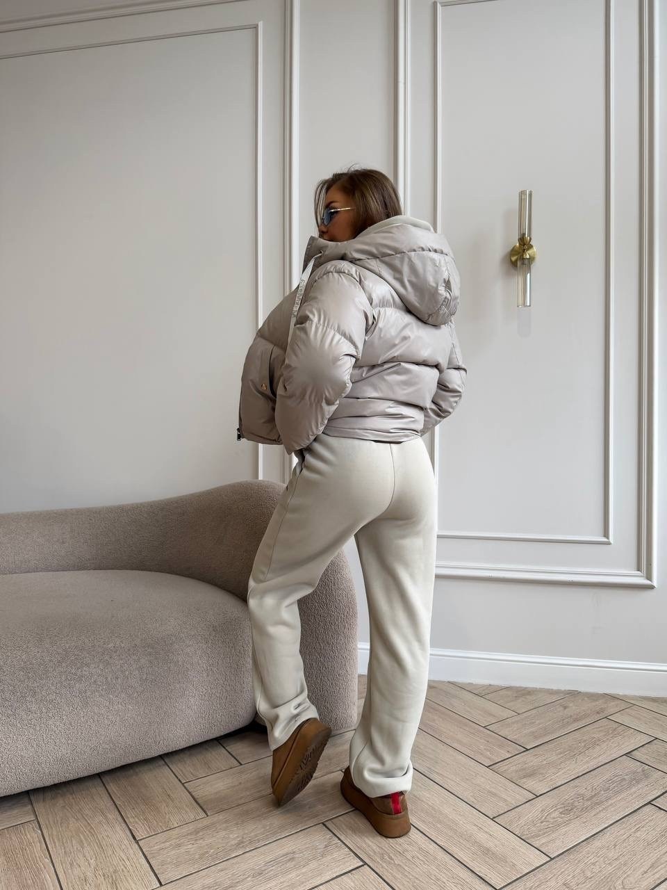 стильные пуховики,пуховик бежевый,куртка модная,стильная куртка,женский пуховик