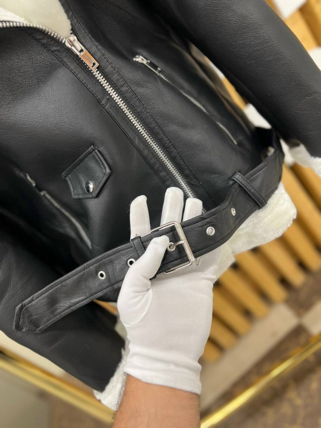 кожаная куртка,женская куртка из искусственной кожи,дубленка женская пилот авиатор,куртка из искусственной кожи,aftf basic дубленка черная авиатор