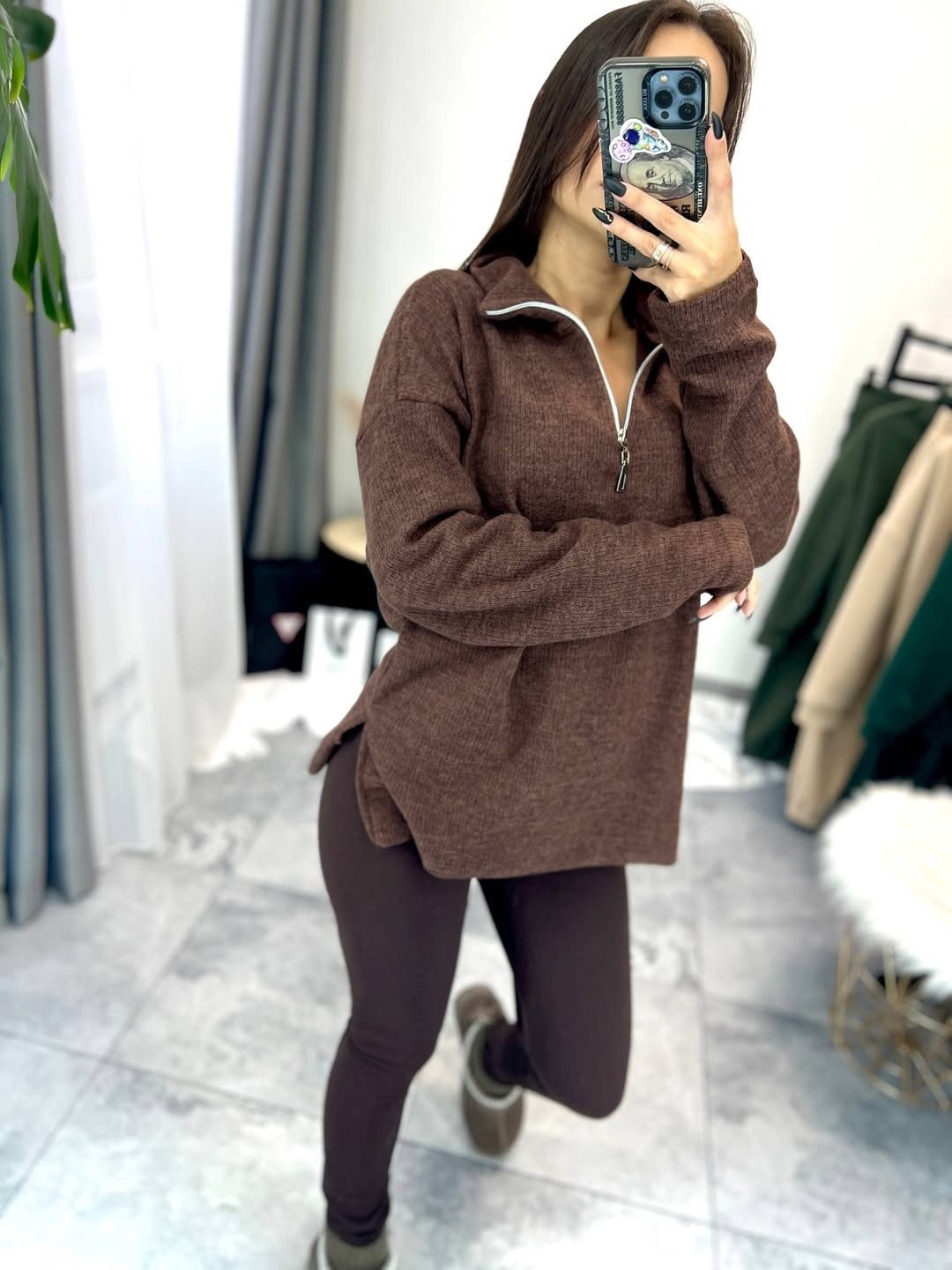 бежевый свитшот,толстовка женская,свитшот женская,джемпер женский оверсайз,кофта с замком