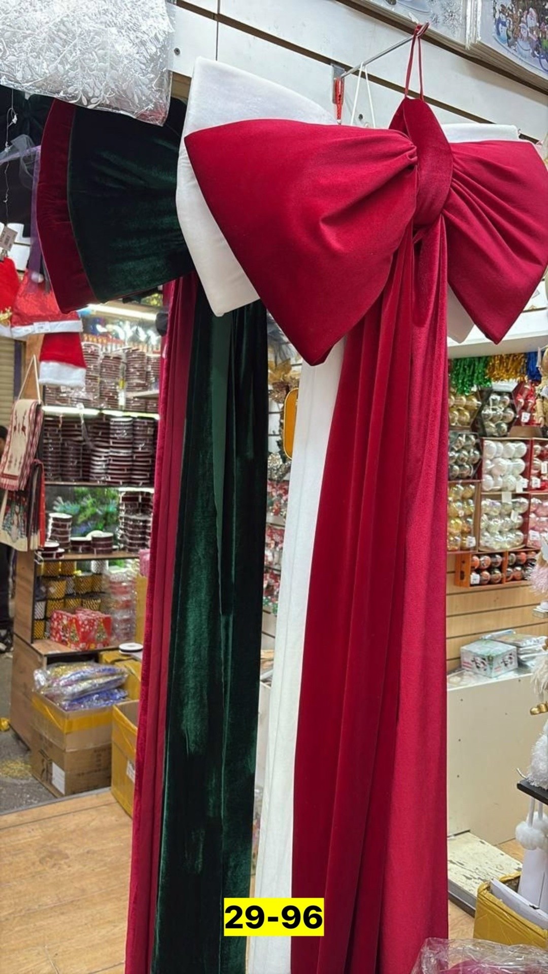 бант для елки,бархатные банты,новогодние банты,бант рождественский,бант лента